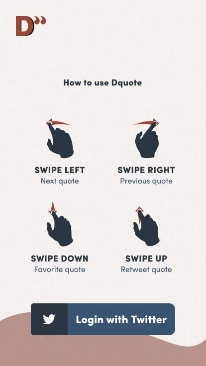 Dquote App - Splash