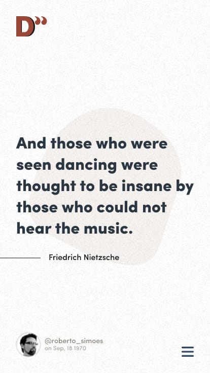 Dquote App - Quote