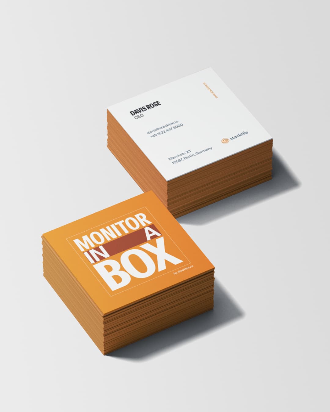 Monitor in a Box Business Cards image